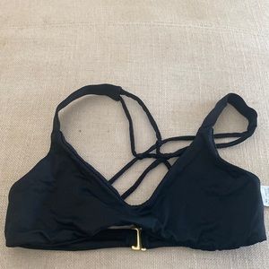 B. Swim black bikini top